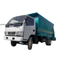Hybrid electric spreader truck for breeding cattle and sheep feed, dual side discharge feeder truck, feeding truck for cattle and sheep pens, feeding truck