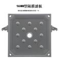 High temperature filter press filter plate - Diaphragm filter plate for cement sludge wastewater - Solid liquid separation spare parts