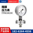 Shockproof pressure gauge 2 points and 4 points, air pump, tanker truck, household tap water leak detection, pressure, and floor heating water purification