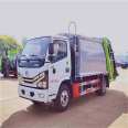 D9 Dolika 12 m3 garbage compression vehicle with large quantity of rear loading compression Garbage truck Waste sorting vehicle