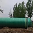 Supply of FRP wound Septic tank, finished product oil separator, 100 m3 FRP sedimentation tank