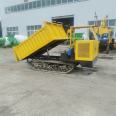 Crop transfer crawler transport vehicle, mountain climbing tiger, all terrain transport vehicle, farmland and paddy field dump truck