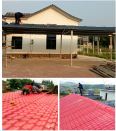 Synthetic resin tile roof thickening antique Chinese glazed roof tile plastic roof tile Chinese resin tile manufacturer