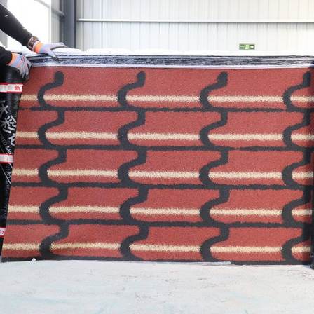 Stereoscopic colored sand SBS modified asphalt waterproofing membrane roof and roof simulation tile SBS waterproofing material