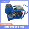 Professional electric powerful dredging machine for pipeline floor drain cleaning, sewer cleaning tool, high-pressure pipeline dredging tool