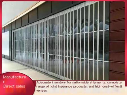 Jinqin craftsmanship is exquisite, and the transparent side sliding door of the shopping mall is thickened. The material has a smooth appearance and is shipped promptly by a professional team