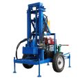 Diesel hydraulic drilling rig Small household drilling rig Trailer type drilling machine Civil drilling equipment