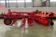 Agricultural combined land preparation machine, stubble removal, soil crushing, deep loosening machine, gap rake plow