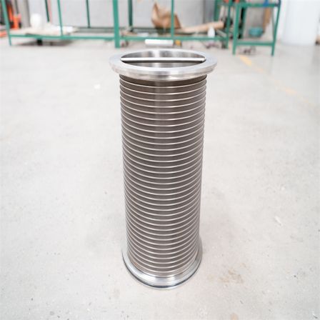 Stainless steel filter cartridge used in the chemical industry with blue filter Hanke HK-0209