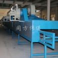 High temperature hot air ore dryer, single-layer mesh belt quartz drying line, fully automatic electric heating slag dryer
