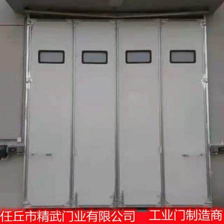 Customized workshop workshop steel and wood doors, industrial color steel insulation and closed doors, stainless steel doors, workshop doors