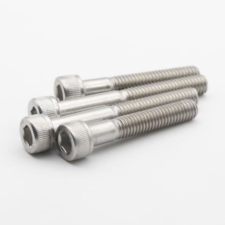 Hexagon socket cylindrical head half tooth screw DIN912 stainless steel 304 316 carbon steel alloy steel drawing processing customization