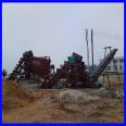 Large weathered sand washing machine Zhicheng sand washing equipment Digging bucket sand washing machine Sand washing and recycling integrated machine