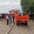 Low noise during operation of self-propelled side ditch cast-in-place machine for canal forming and sliding formwork machine