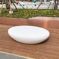 Fiberglass tree pool seat, outdoor bench, garden landscape, flower pool, park leisure chair, irregular curved seat