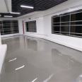 High polymer self-leveling cement C50 polished surface light gray art floor for automotive exhibition hall ground engineering