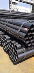 Lecong straight seam welded steel pipe, internal and external anti-corrosion steel pipe, 6-meter carbon steel pipe, low-pressure fluid pipe DN25 Q355B