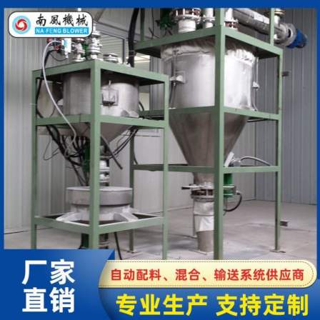 Nanfeng Supply Positive Pressure Dense Phase Pneumatic Conveying Dust Particle Conveying System Customizable Processing