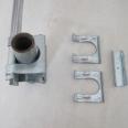 Greenhouse accessories circular pipe clamp slot holder material galvanized, stable, durable, and easy to install