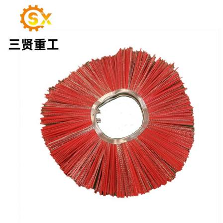 Brush blade, Sanxian Heavy Industry SX660-205 multifunctional cleaning brush blade, steel wire nylon mixed brush, wear-resistant and durable