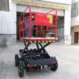 Zhongyan Heavy Industry Mobile Scissor Fork Elevator Electric Lifting Platform for High Altitude Operation in Mountain Gardens