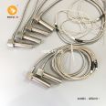 Feiyu Electric Heating Stainless Steel Right Angle Side Outlet L-shaped Single End Electric Heating Tube