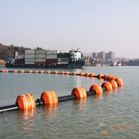 Water dredging pipeline combined pontoon surface engineering sand pumping and dredging floating body