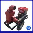 Urban drainage self priming sewage pump cast iron 8-inch large pump body irrigation pump mobile flood prevention centrifugal pump