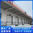 Remote control and electric opening of industrial lifting doors for easy and fast operation of rolling gates Yueyi Door Industry