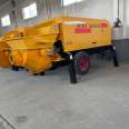 Small fine aggregate concrete delivery pump, high-pressure concrete secondary construction pump, available in stock