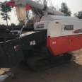 In 2020, the second-hand Kubotian 688Q rice, wheat and soybean Combine harvester has no bump in appearance