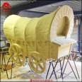 Foam sculpture production stage props carriage model large shopping mall Meichen props custom production company