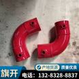 Customized production craftsmanship of cast iron edge protection pipe fittings, staircase handrails, elbow bases