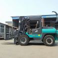 Three ton off-road forklift four-wheel articulated steering high chassis off-road Cart diesel forklift 5t