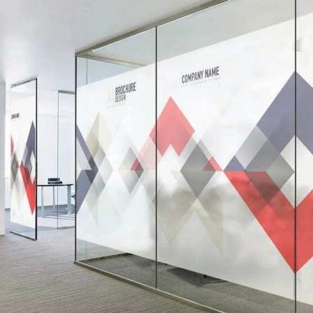 Tailored glass partition walls for office decoration with Niulanshan gypsum board partition