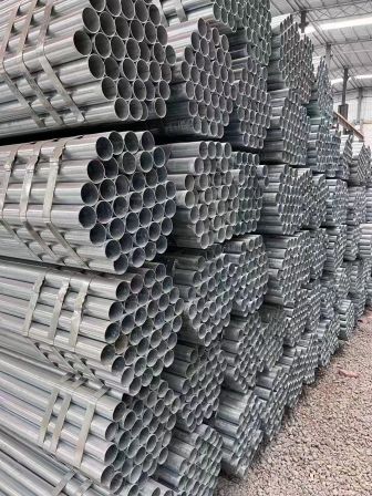 Lecong galvanized pipe inner plastic pipe fire water pipe gas conduit Youfa the Pearl River Huaqi q235 4 points DN100