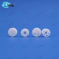 CNC PTFE customized insulation and wear-resistant pad, PTFE sealing pad, irregular three hole PTFE