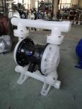 Pinneng Steel Lined Fluorine Pneumatic Diaphragm Pump Optional Fluorine Plastic Material Pump Body Customizable