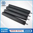 Positive weighted rubber roller, wear-resistant threaded rubber roller, production of various non-standard customized rollers