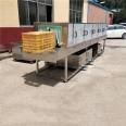 Large commercial stainless steel oil contaminated plastic basket cleaning equipment with convenient installation