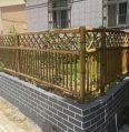 Imitation Bamboo Fence Park Scenic Area Metal Fence Garden Vegetable Field New Rural Greening Stainless Steel Imitation Bamboo Fence