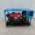 PVC pipeline cleaning machine Municipal pipeline dredging machine Community pipeline cleaning equipment strength factory