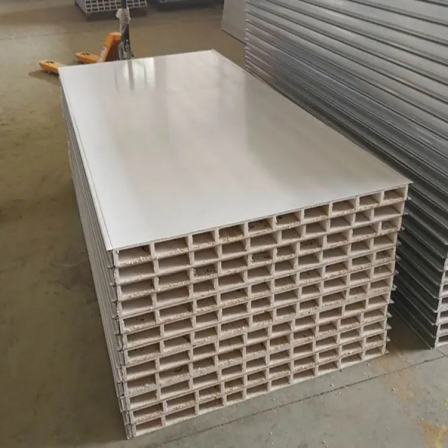 Mechanized hollow glass magnesium purification board Cosmetic workshop dust-free workshop partition board fireproof A-grade ceiling board
