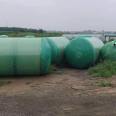 FRP septic tank supply three form winding finished product buried oil separator sewage regulating tank