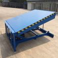 Reggiaden Bridge 4-ton fixed cargo elevator, flat cement loading platform for cattle loading