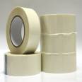 Milky White Fiber Tape High Viscosity Durable Stretch Fiberglass Tape Strong Fixing Power Bundled Packaging