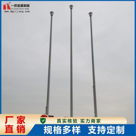 Stainless steel flagpole pulley design, seamless welding, non jamming lifting, sturdy and reliable, one craftsman