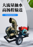 Drought resistant trailer drainage equipment Water pump 12 inch centrifugal pump Flood prevention agricultural irrigation mixed flow pump