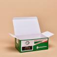 White card paper box, health product box, food packaging color box, printing hook bottom folding box