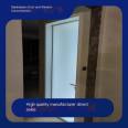 Tempered glass flush door waterproof 2-6 day shipment, bedroom small balcony, Qianbaishun doors and windows